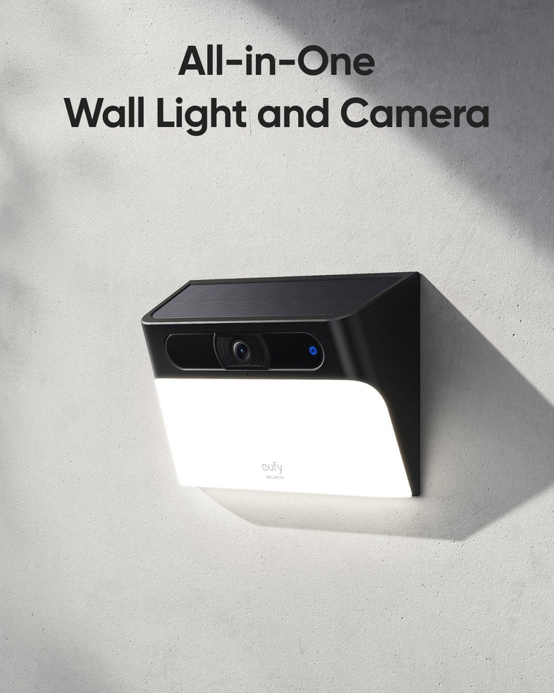 Eufy Solar Wall Light Camera – Smart Net Zero